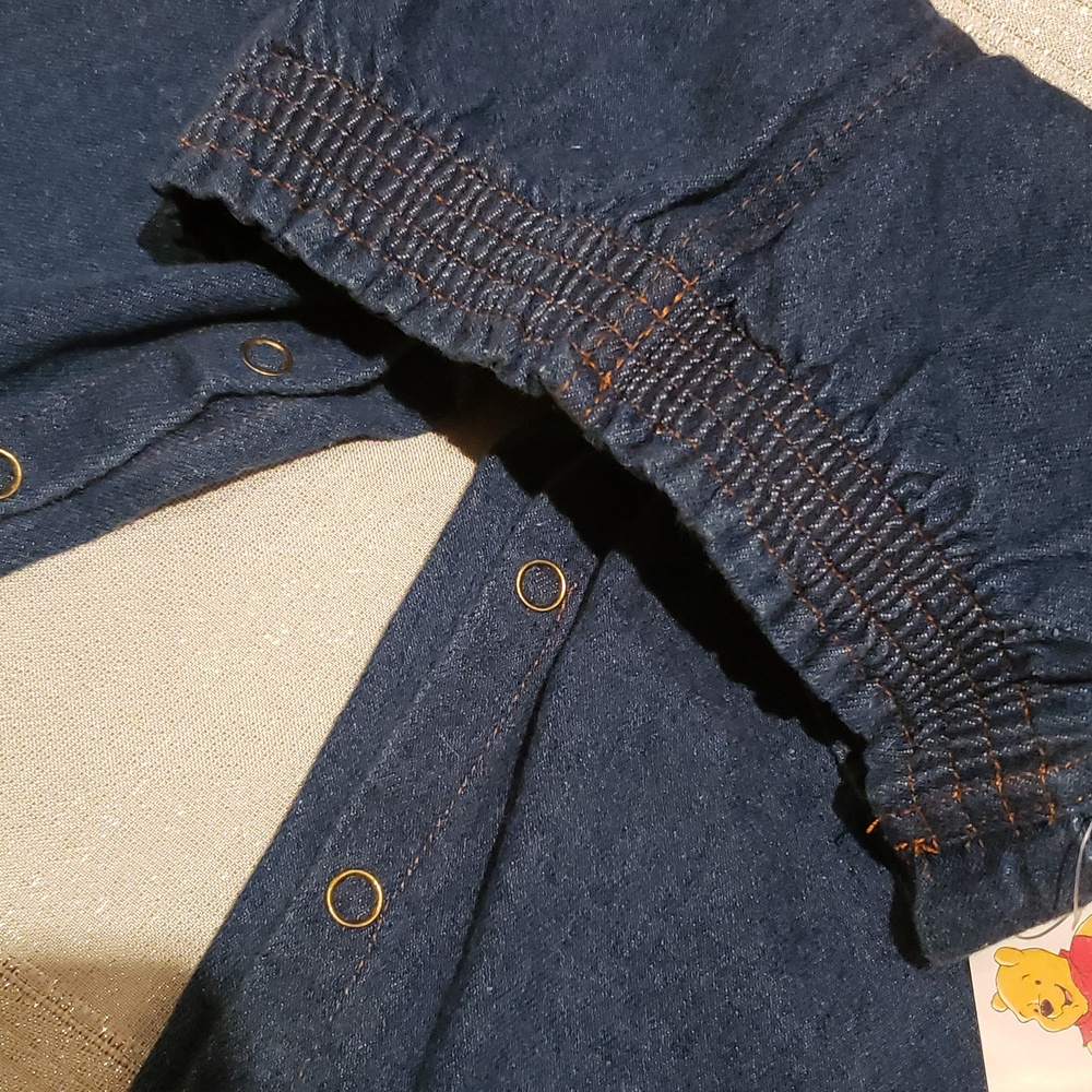 Disney Pooh Bear NEW Kids Toddler Pull-On Jeans Bottoms 24M NWT - Picture 6 of 11